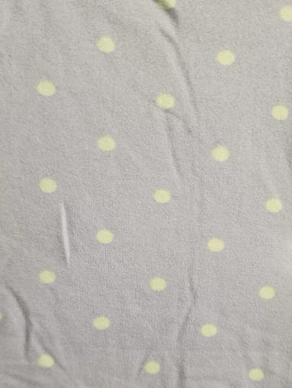 Honey Dew Women’s Lavender Polka Dot Pajama Set with Lace Trim - S
